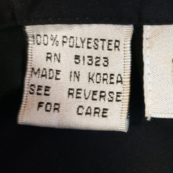 🍁Spring/Summer Black Long Sleeve Silky Feel Blouse. - Picture 11 of 11